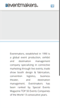 Mobile Screenshot of eventmakers.com