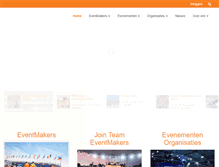 Tablet Screenshot of eventmakers.nl
